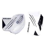 BAUER Хоккейные щитки вратаря с рукояткой, Hyperlite Competition-Level, взрослые, размер XS, белые - фото 6