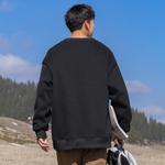 Толстовка с принтом унисекс WARRIOR, черный - фото 7