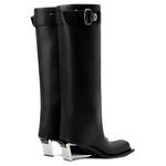 Ботинки Candy Series до колена женские DAPHNE LAB, черный rub серый - фото 5