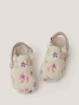 Детские цветочные бorg clogs Monsoon, Ivory - фото 3