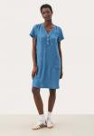 Джинсовое платье KAMINAS Part Two, цвет Medium Blue Denim - фото 2