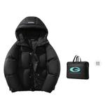 GOLFCROSS Унисекс пуховик, Coffee - фото 4