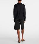 Джерси топ Toteme, черный - фото 3