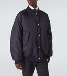 Бомбер из переработанного нейлона Prada, Blu - фото 3