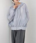 Полупрозрачная толстовка с капюшоном Bab, цвет Gray - фото 7