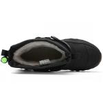 Зимние ботинки Jeep стеганые на липучке, черный - фото 5