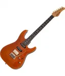 Совершенно новая гитара Schecter California Classic прозрачного янтарного цвета - фото