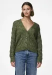 Кардиган бибби Pieces, Deep Lichen Green - фото