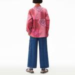 Футболка женская розовая KENZO - фото 5