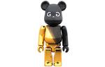 BE@RBRICK GxG Homme X Cls Gold/Black - фото
