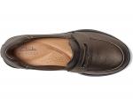 Лоферы Clarks Ellowyn Penny, цвет Bronze Metallic Leather - фото 2