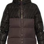 FENDI Куртка Ff down brown - фото 6