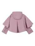 Укороченная куртка с капюшоном Chloé Kids, фиолетовый - фото 2