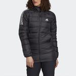 Пуховик женский черный Adidas - фото 3