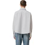 Кроп-рубашка Ami Paris AMIPARIS, синий - фото 7