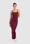 Платье Smilodox MAXI DRESS AVELINE BACKLESS, Bordeaux - фото 2