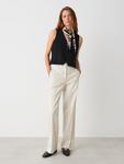 Тканевые брюки OPUS, кремовый - фото 2