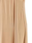 Платье из вискозы Ferragamo, бежевый - фото 4