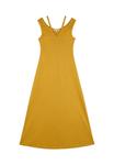 Платье Scalpers Jersey dress, Mustard/Mustard Yellow - фото 4