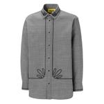 Серая мужская рубашка Onitsuka Tiger, серый - фото 4