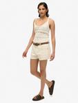 Джинсовые шорты Mid Rise Superdry, Off White - фото 2