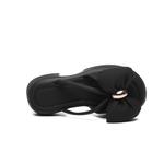 Шлепанцы женские Golden Silk Rabbit, черный - фото 2