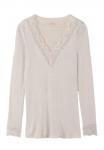 Топ с длинными рукавами WARM EFFECT ULTRALIGHT Intimissimi, цвет shell beige blend - фото 5