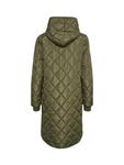 Утепленное пальто Tilla Diamond KAFFE, Grape Leaf - фото 6