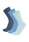 Носки Normani MIT KOMFORTBUND 3 PACK, Blau Sortiert/Blue - фото