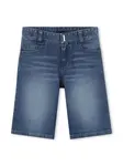 Джинсовые шорты-бермуды Givenchy Kids, синий - фото
