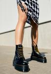 Ботильоны на платформе Dr. Martens высокие, черный - фото 2
