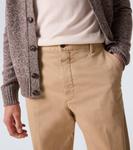 Хлопковые прямые брюки Slowear, Beige - фото 5