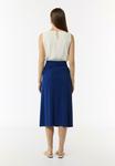 Юбка А-силуэта UND GUMMIZUG comma, синий - фото 3