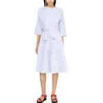 Платье женское Kenzo в горошек, светло-синий - фото 2