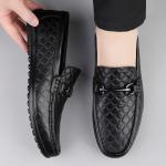 BAGE Мокасины унисекс черные, цвет Black - фото 3