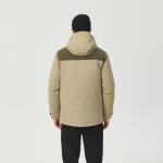 CAT Мужская пуховая куртка, Light Khaki - фото 9