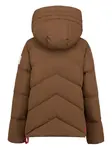Стеганый пуховик After Label, коричневый - фото 2