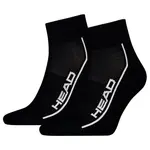 Носки Head 701229022 Quarter short 2 units, черный - фото