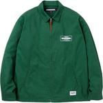 NEIGHBORHOOD Куртка с логотипом на молнии, Green - фото