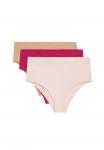 Брифы Marks & Spencer 3PK STOMA, Cyclamen/Pink - фото 6