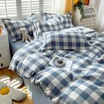 Antarctic Пододеяльник 200х230 см, плотный флис, клетка сине-белая - фото 9