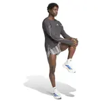 Лонгслив adidas BTN Running, серый - фото 3