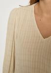 Блуза Minus ANINE V-NECK , Sand Gray/Beige - фото 4