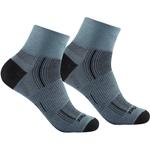 Носки Stride в четверть Wrightsock, серый - фото 2