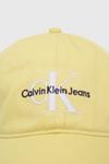 Хлопковая бейсболка Calvin Klein Jeans, желтый - фото 2