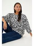 Блузка Roxy Kaffe, белый/черный - фото