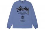Футболка Stussy унисекс, Синий - фото 15