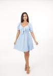 Платье Elara Day dress, Blau/Light Blue - фото