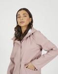 Дождевик Brave Soul с капюшоном нежно-розового цвета - фото 3