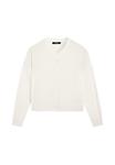 Кардиган Massimo Dutti BUTTONED WITH CREW NECK, Beige - фото 7